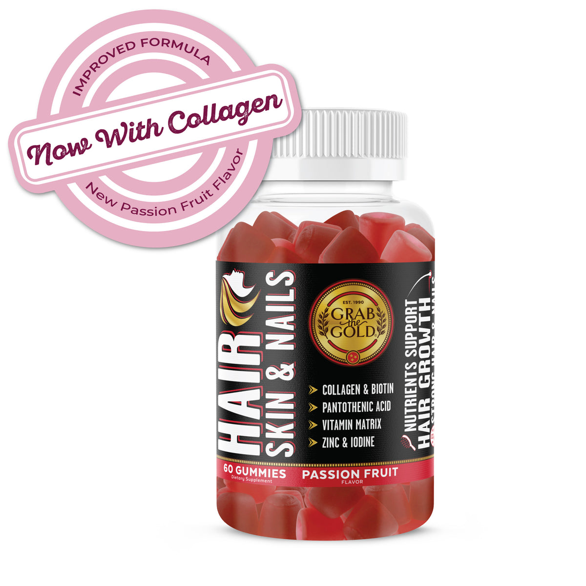 Hair, Skin &amp; Nails Gummies + Collagen