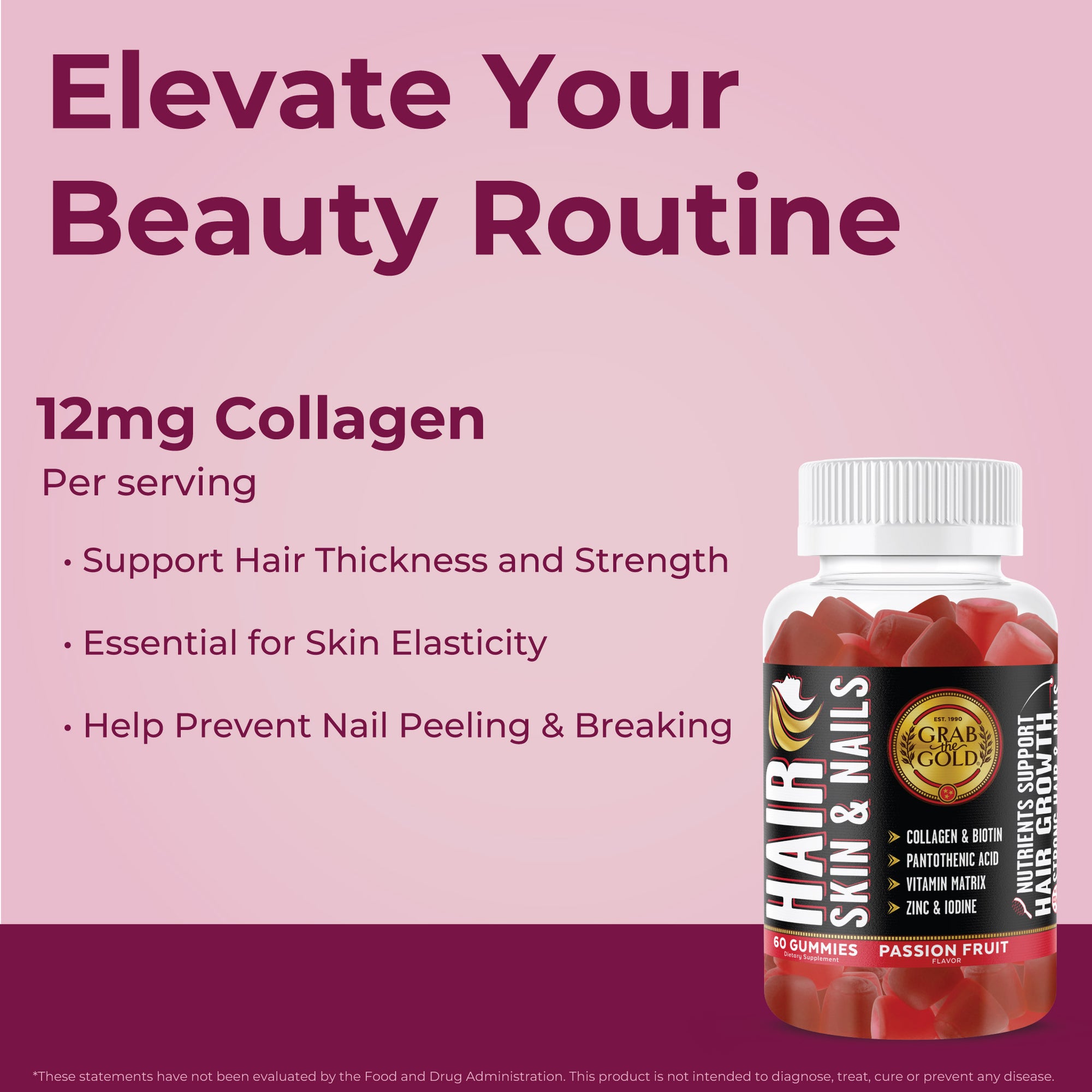 Hair, Skin & Nails Gummies + Collagen