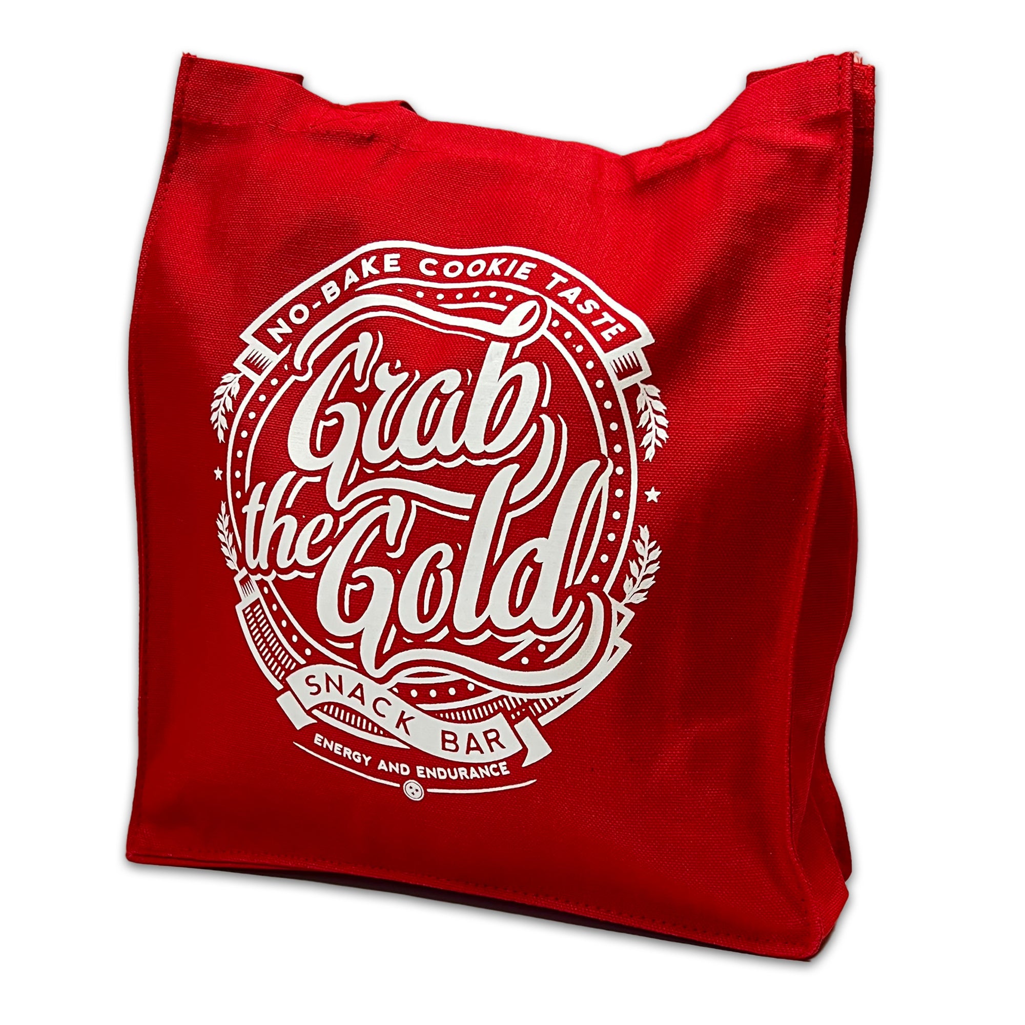 Red Canvas Tote Bag